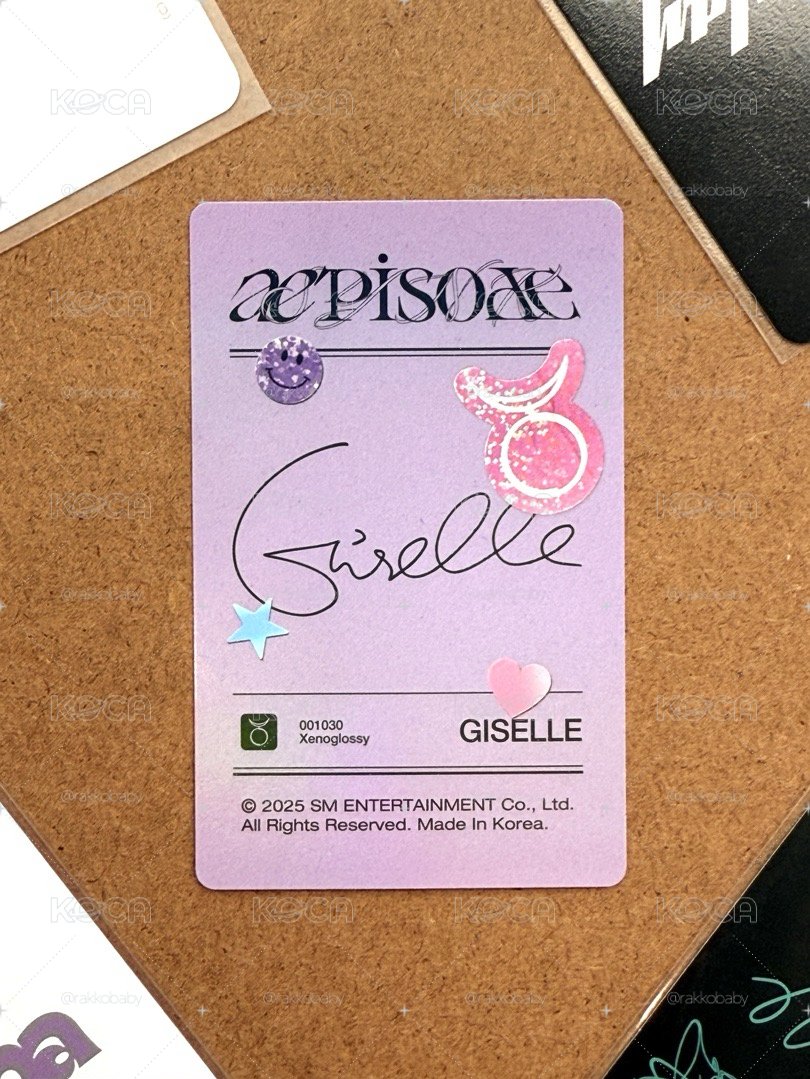 aespa DVD回憶錄藍版 吉 GISELLE