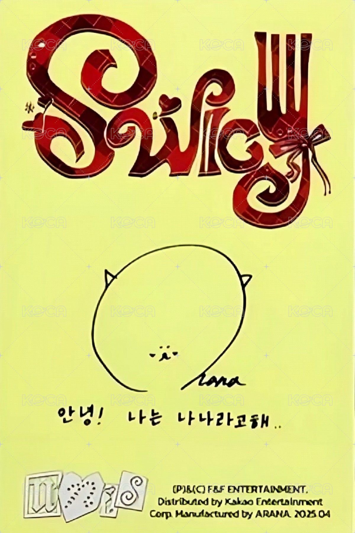 SWICY 專輯卡 ver.A 背面