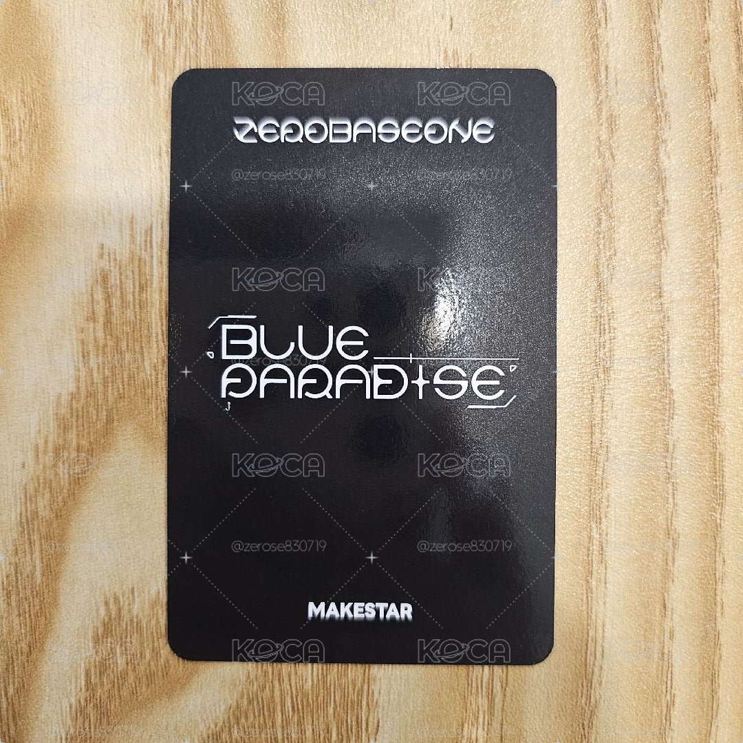 ZEROBASEONE BLUE PARADISE MS特典 棒棒糖 朴乾旭 PARK GUNWOOK