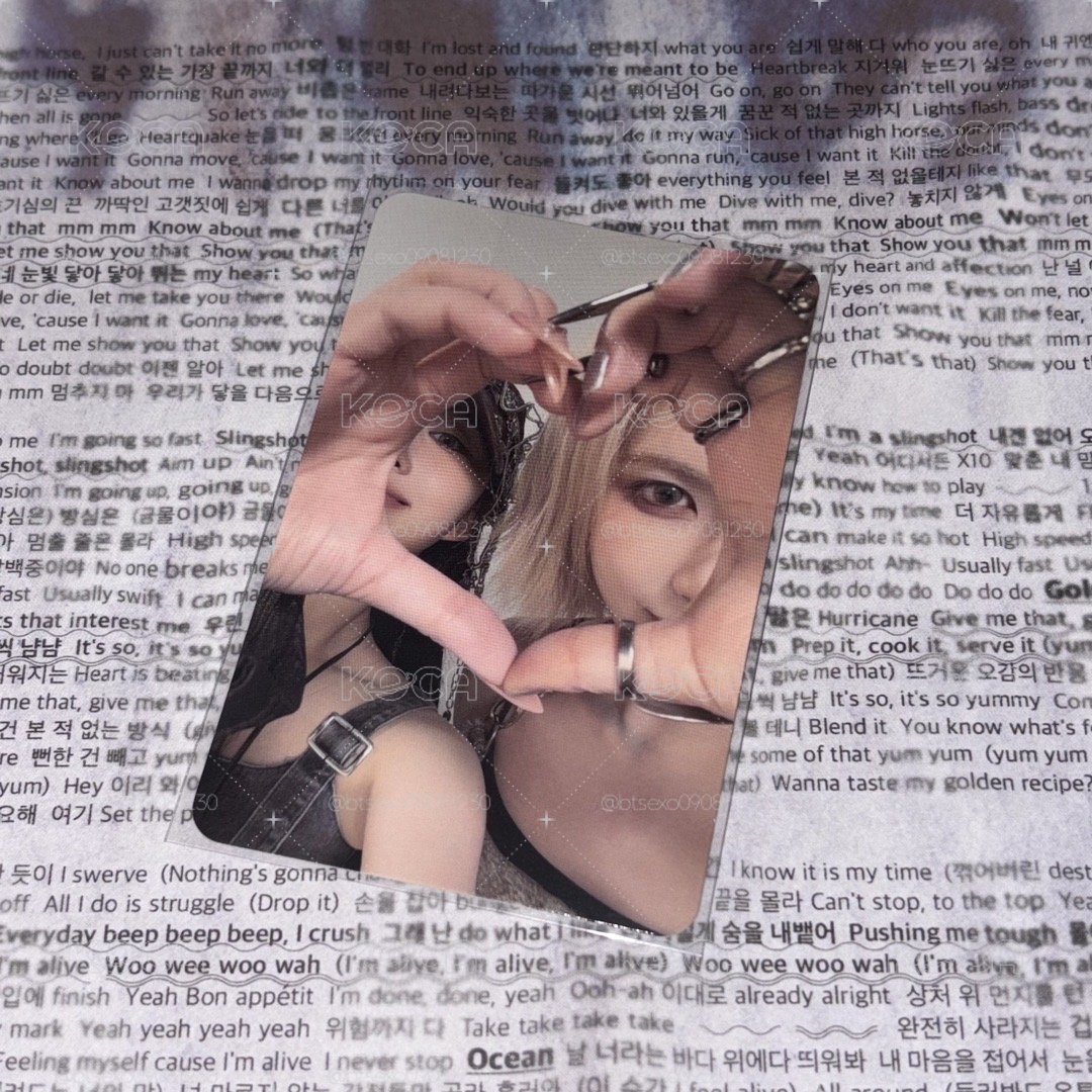 Nmixx 吳海嫄裴真率雙人卡