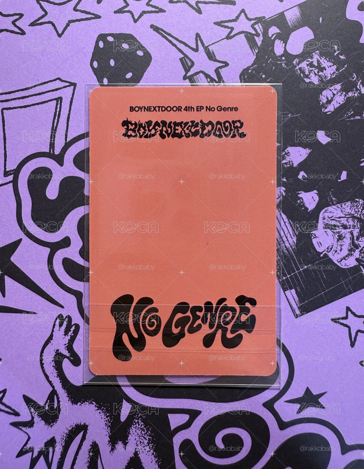 NO GENRE cu特典2 李常赫