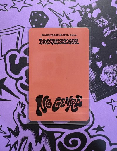 NO GENRE cu特典2 李常赫