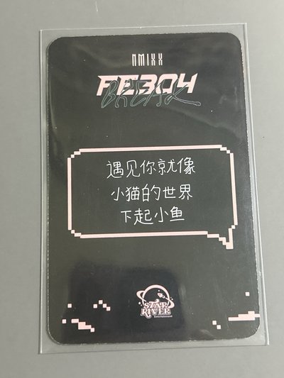NMIXX 兔子髮帶圭（中文卡背）