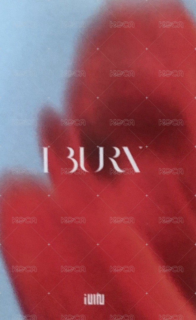 I BURN 專輯卡 專卡-妮 背面