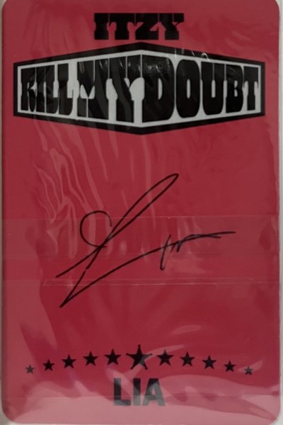 ITZY LIA KILL MY DOUBT專卡