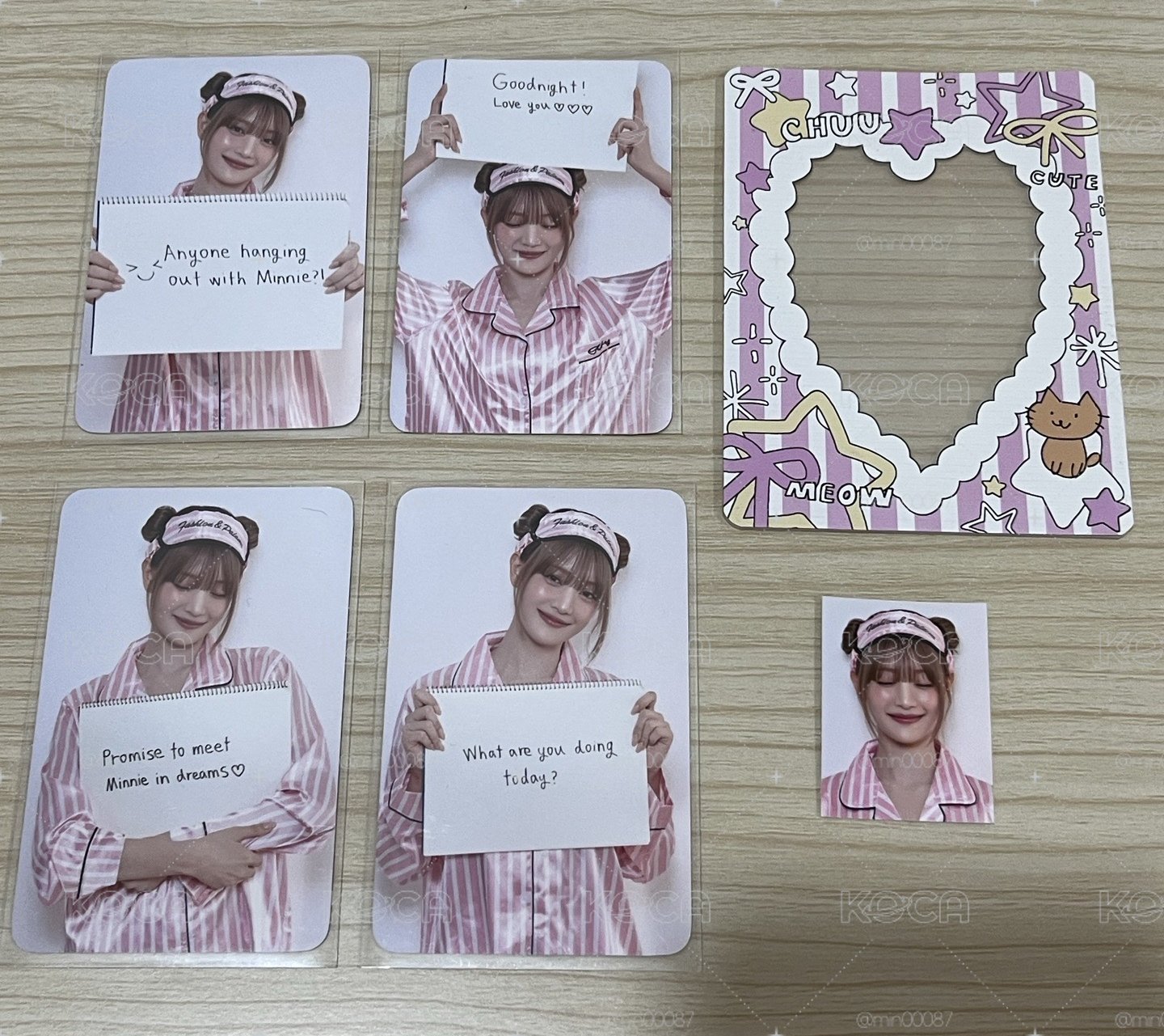 Minnie米妮 美迪惠爾台灣代言卡