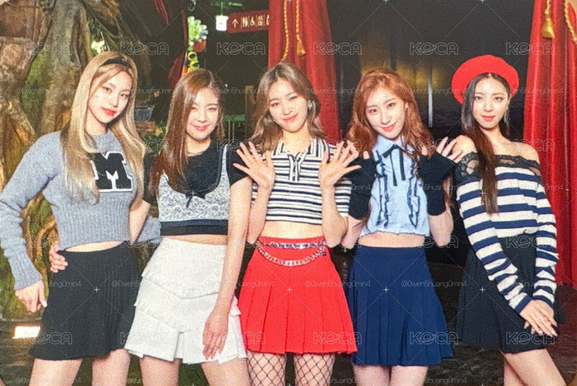 ITZY CSI 團卡 禮志 Lia 留真 彩領 有娜 小卡