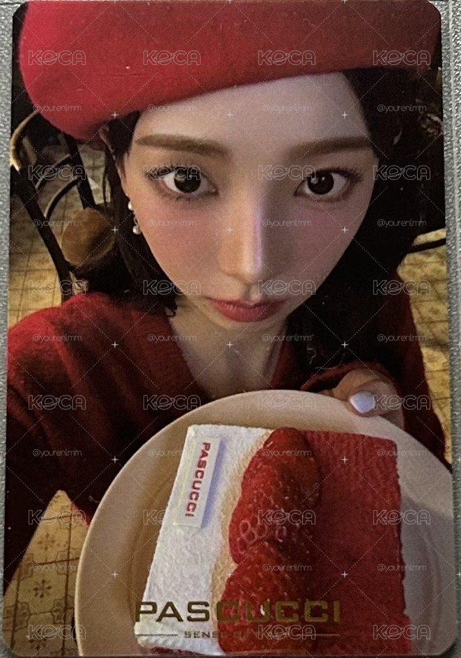 pascucci咖啡廳代言卡 柚