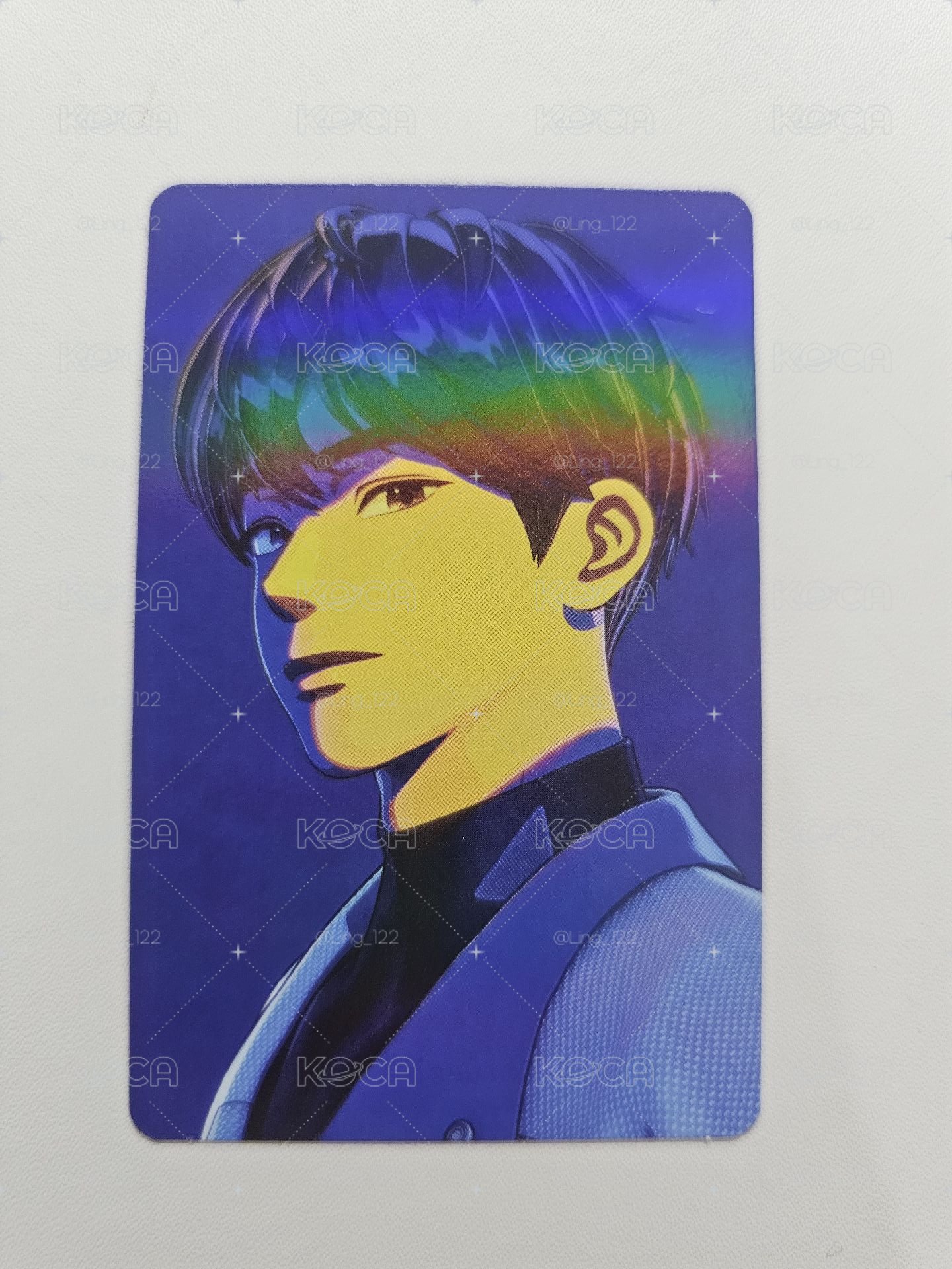 藝俊 迷三黃藍小卡