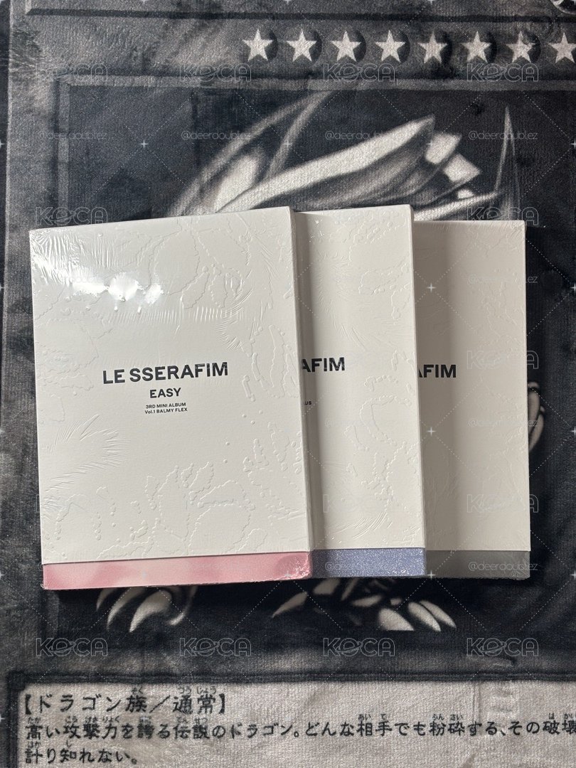 LE SSERAFIM EASY 一般版 未拆專 三本一套🔆