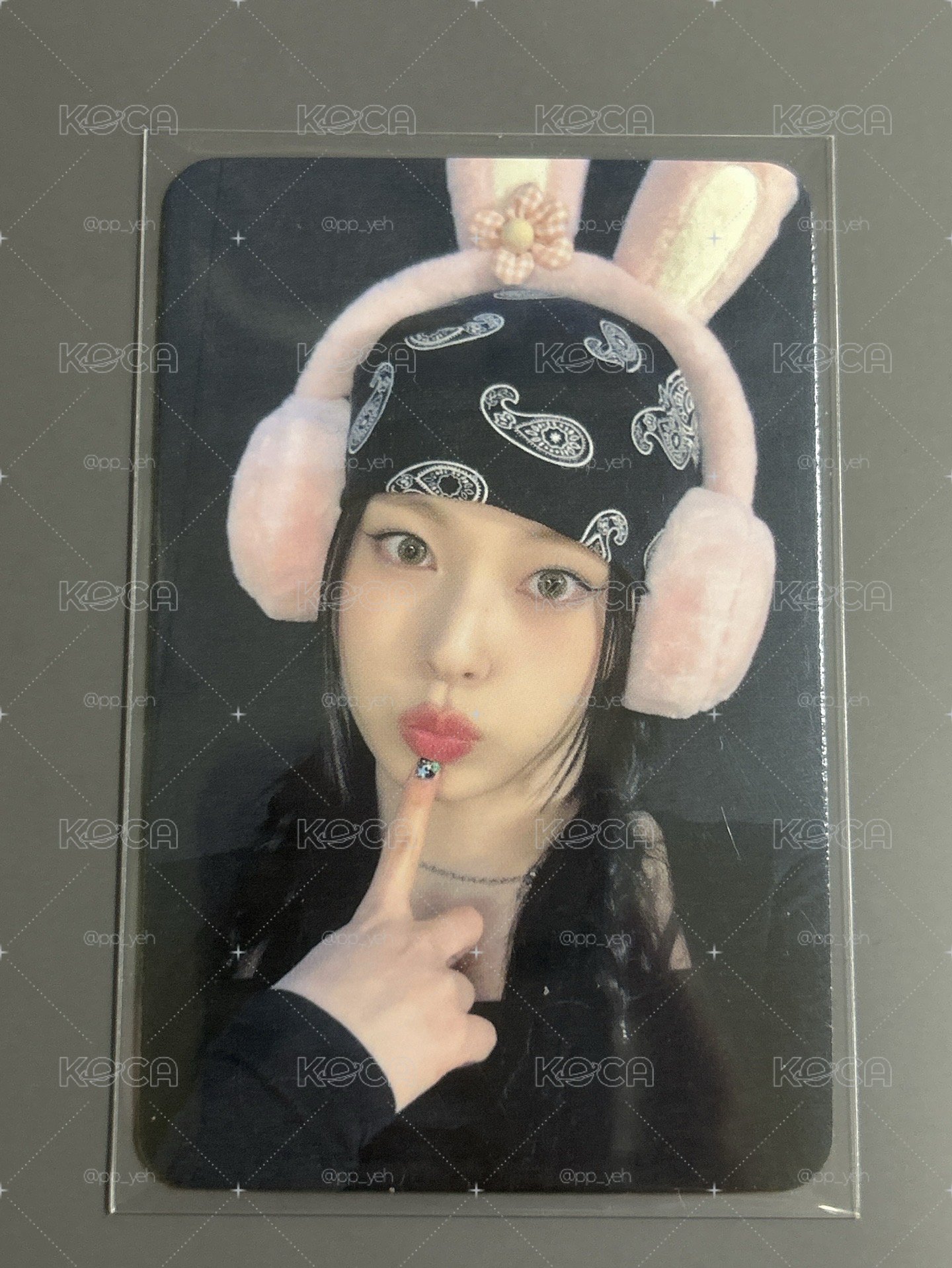 NMIXX 兔子髮帶圭（中文卡背）