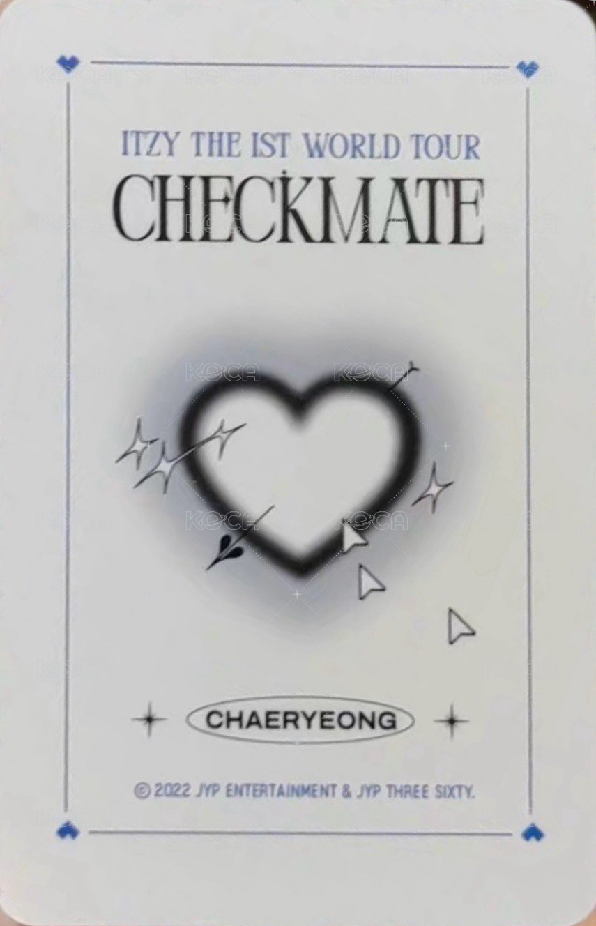 CHECKMATE 世巡 隨機卡 日巡 背面
