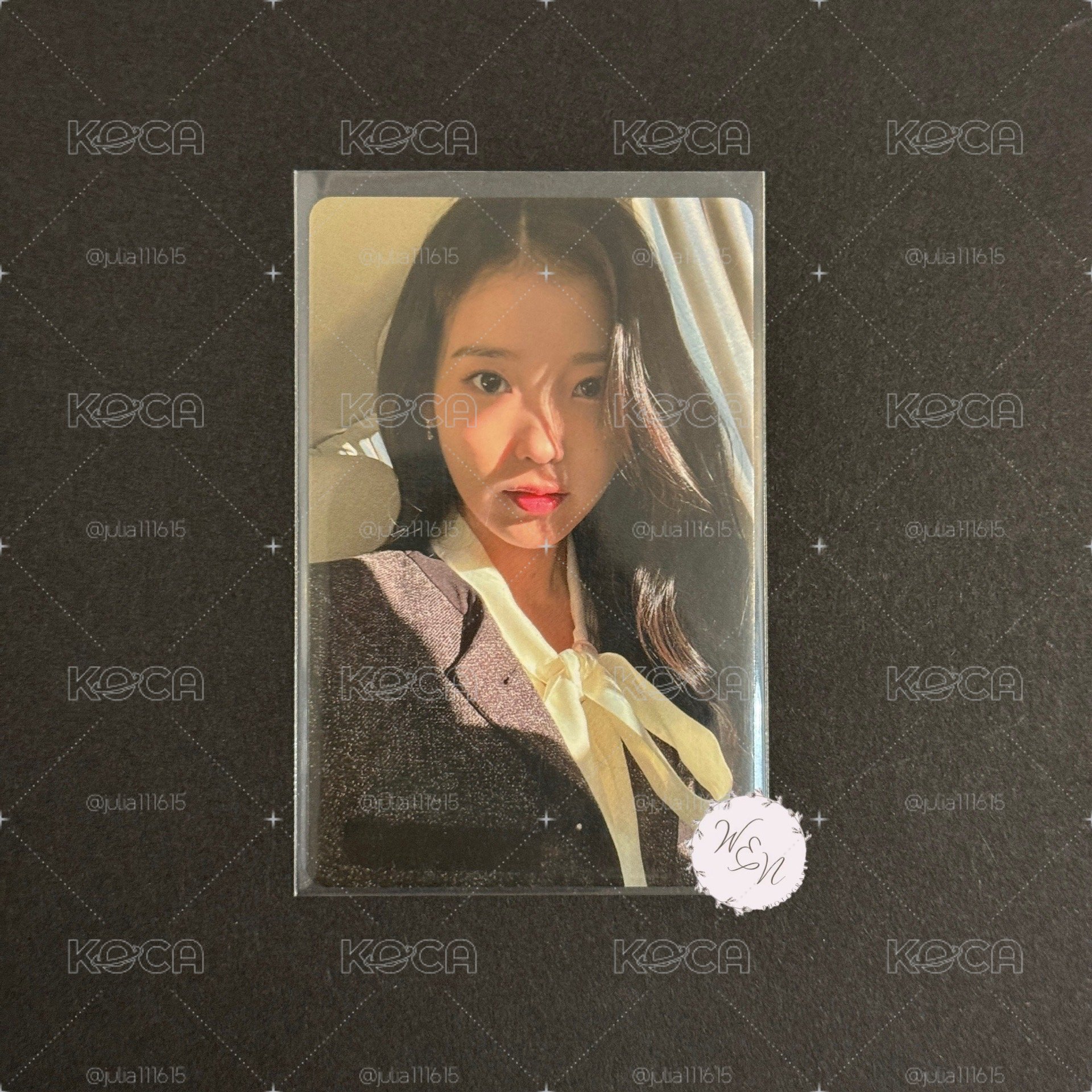 IU 李知恩 2023音波戒指小卡