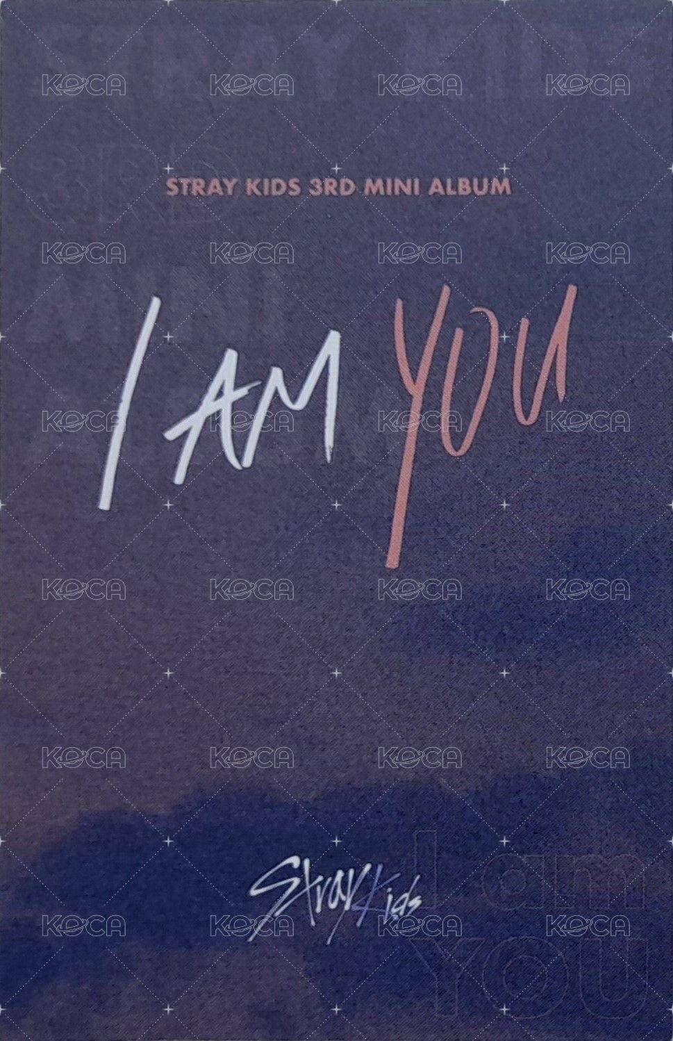 I am YOU 專輯卡 預購禮 背面