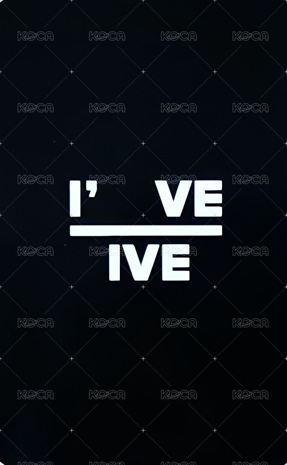 專輯卡 IVE正規一輯”I've IVE" 背面