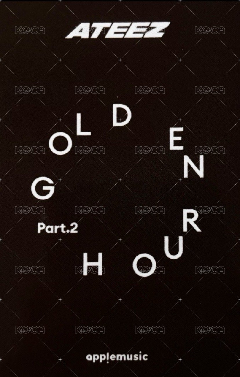 GOLDEN HOUR : Part.2 am 特典卡  背面