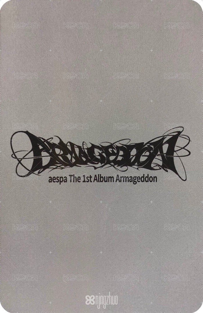 Armageddon 塔店 特典卡 寧 背面