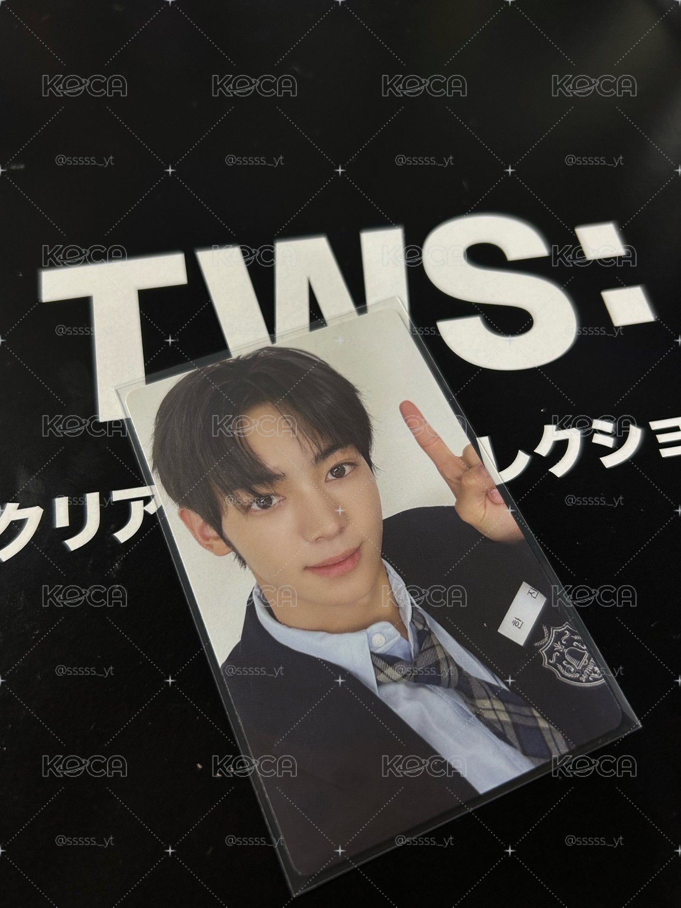 TWS單曲電子專卡 韓振🐰