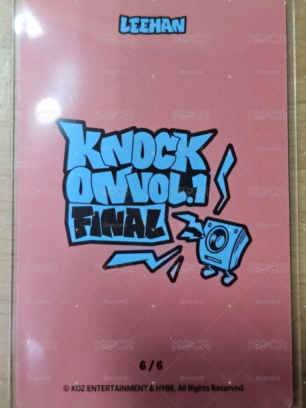 knock on final 隨機卡包 