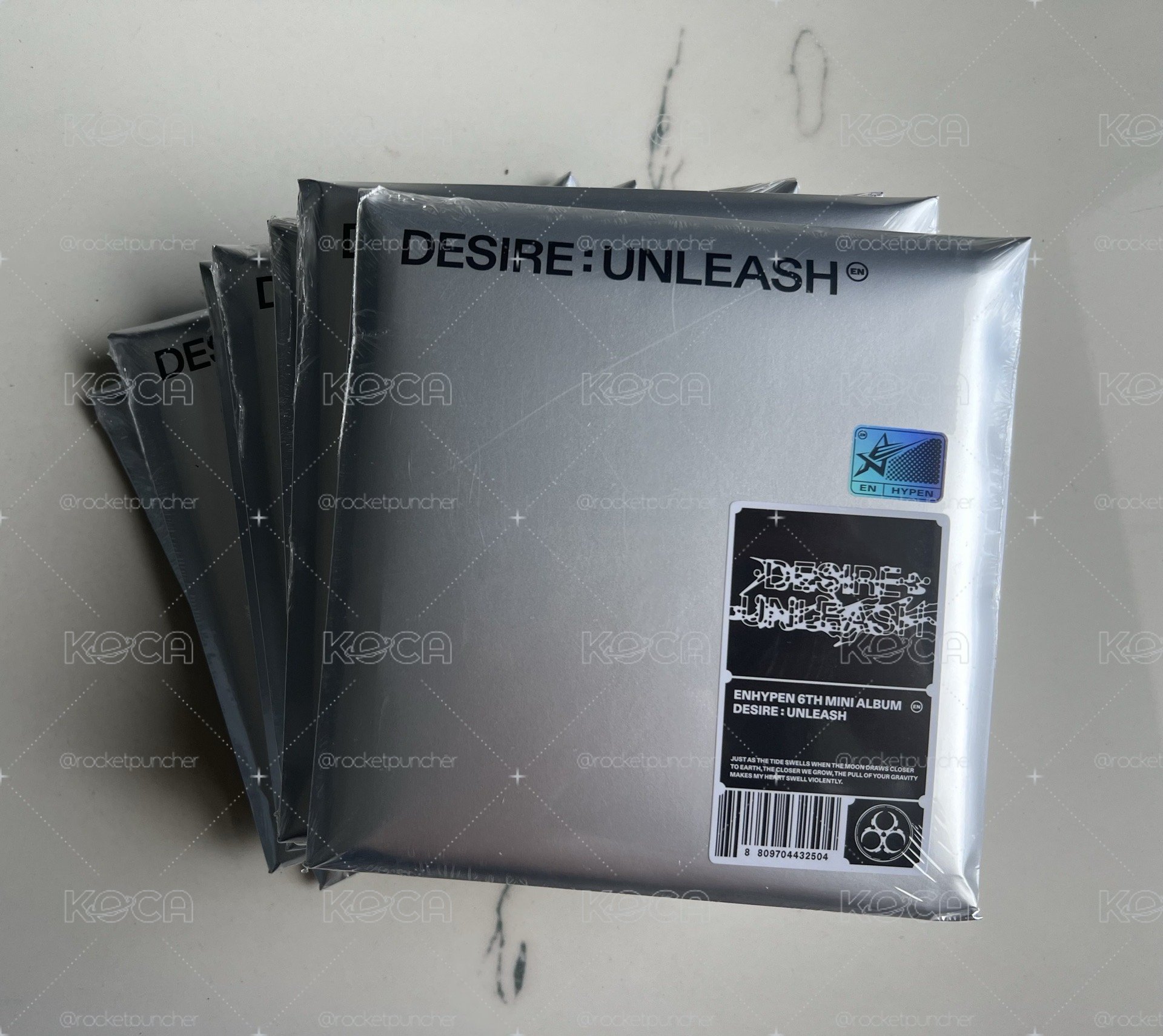 ENHYPEN DESIRE UNLEASH 單封 專輯 未拆 未拆專 ENGENE 版