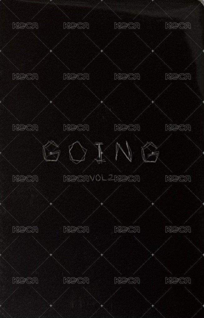 GOING雜誌2.0 雜誌卡 GOING VOL2雜誌 ｜黑ver. 背面