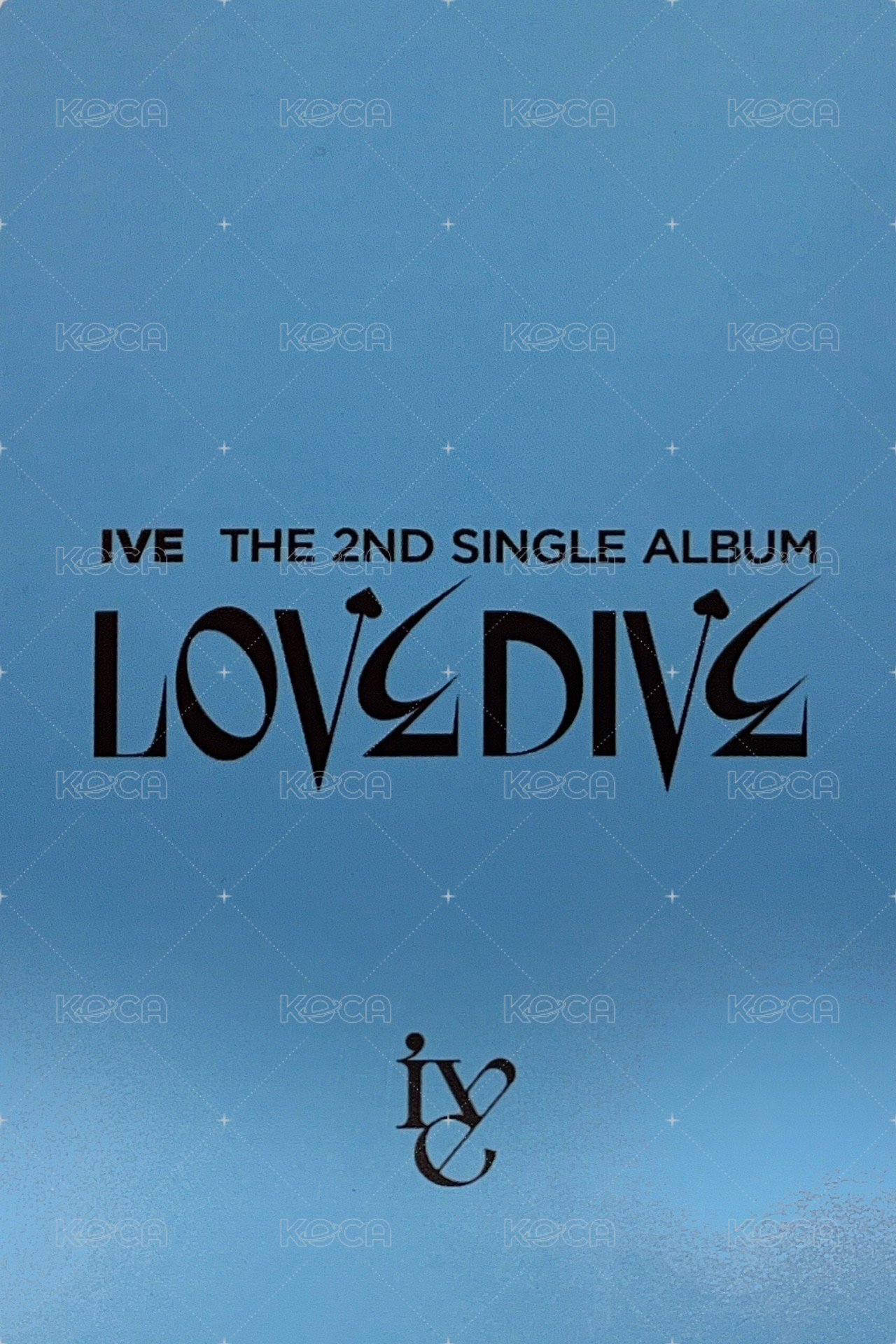 LOVE DIVE k4 特典卡 1.0秋 背面