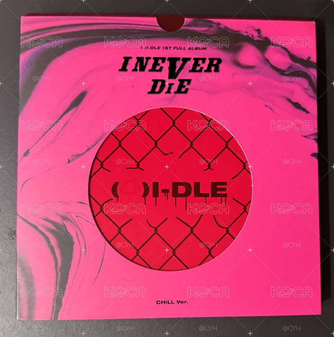 (G)I-DLE 正規一［I Never Die］空專-粉版