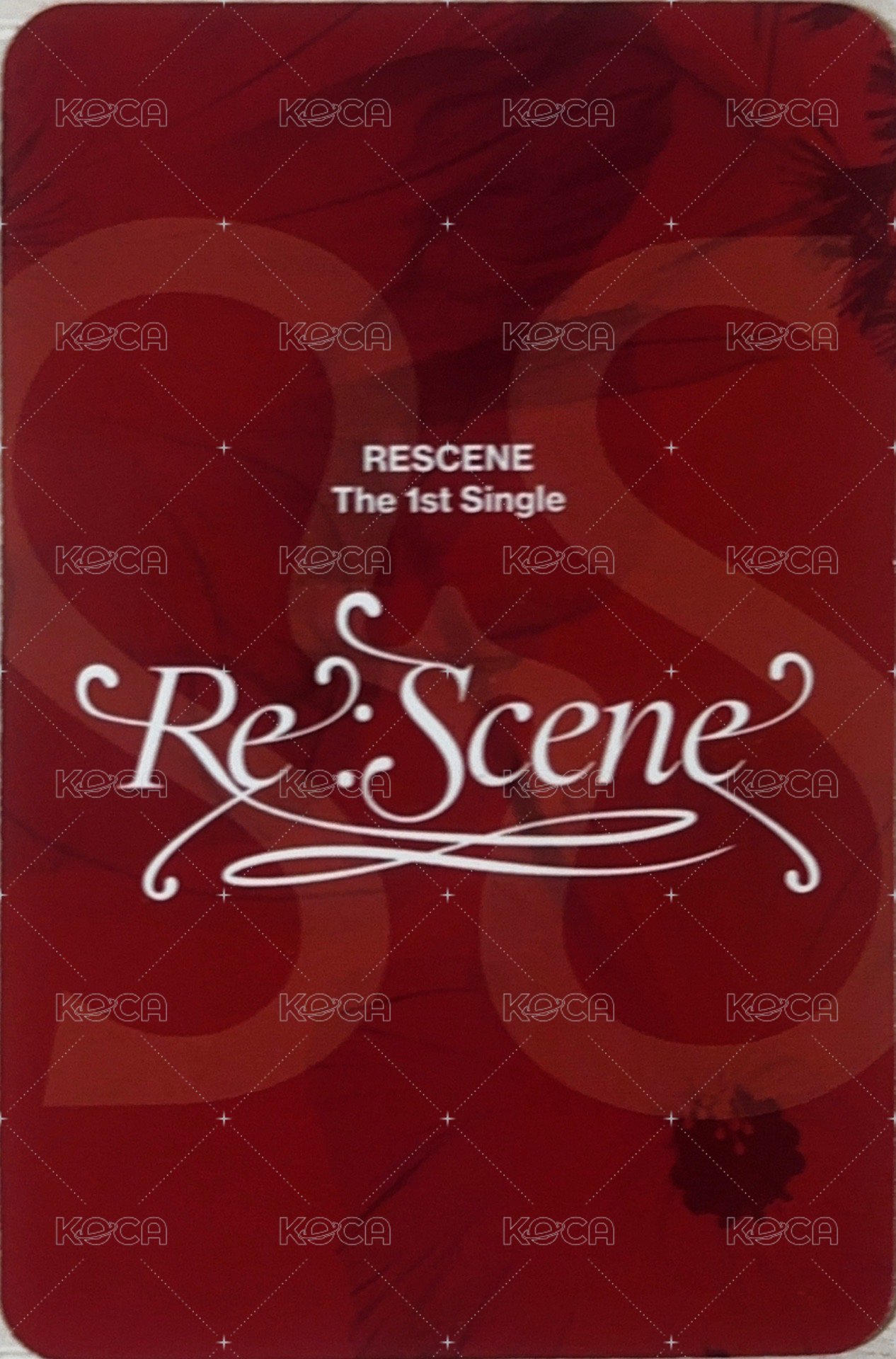 Re:Scene   簽售卡 Dong Song墨西哥簽售Zena 背面