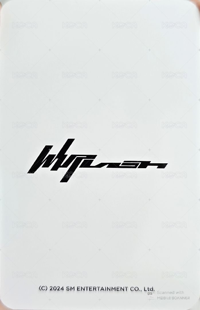 Whiplash 周邊卡 快閃掛鍊卡 背面