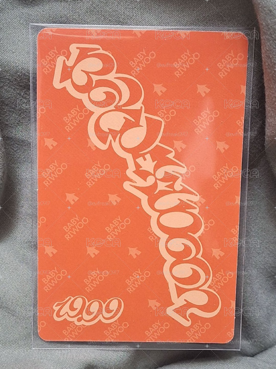 19.99 RIWOO 李常赫 寶寶卡