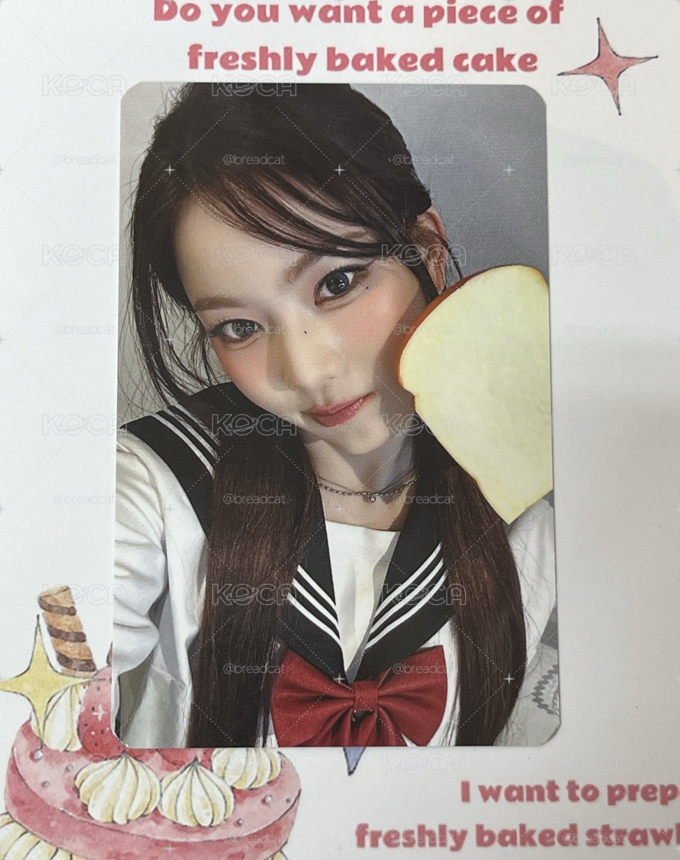 STAYC ISA bebe amld 麵包莎 幸運卡