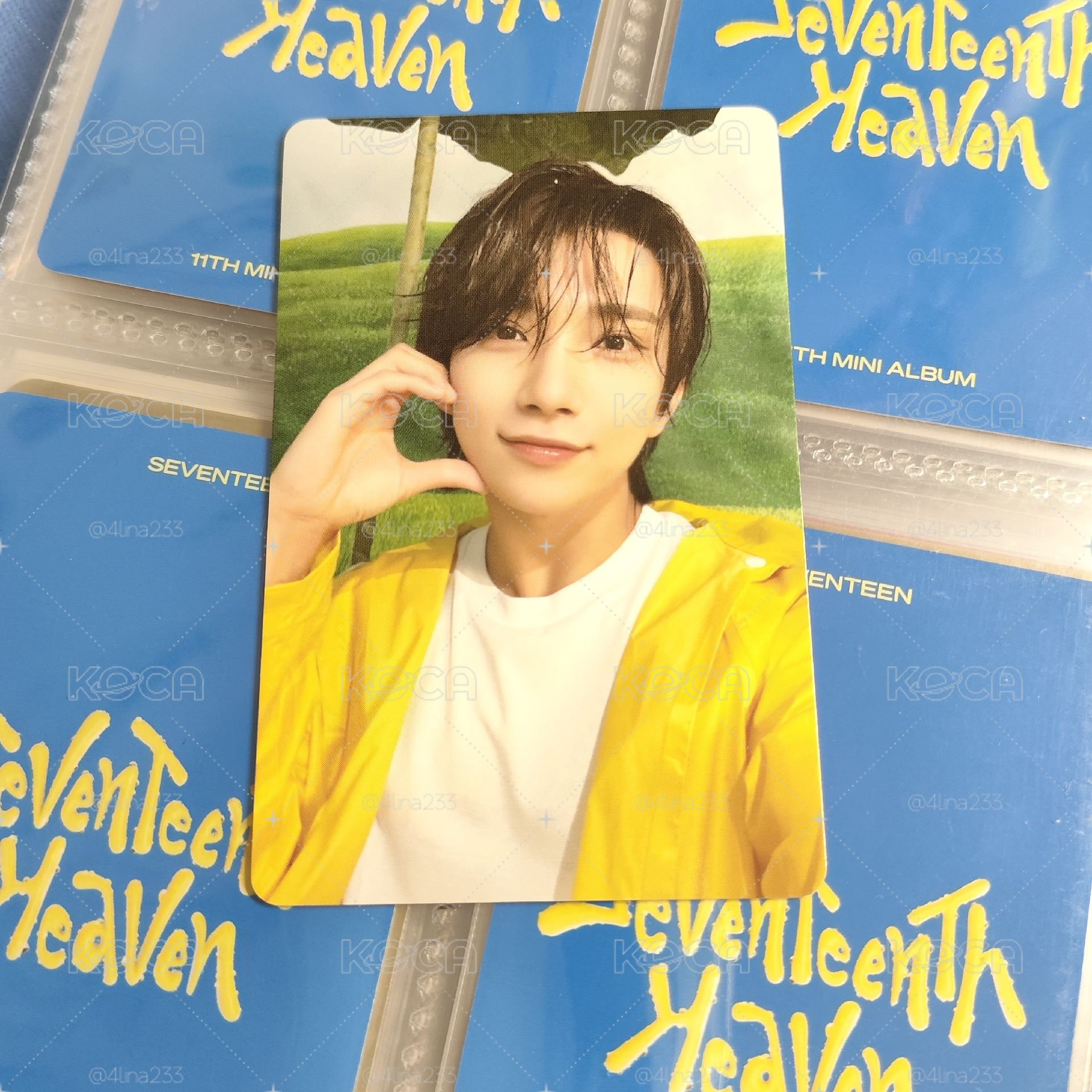 Seventeen Joshua 克拉盤專卡