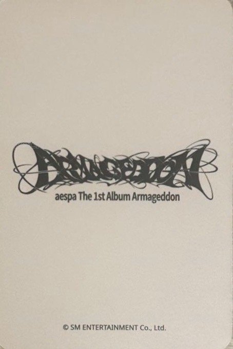 Armageddon am 幸運卡 冬 背面