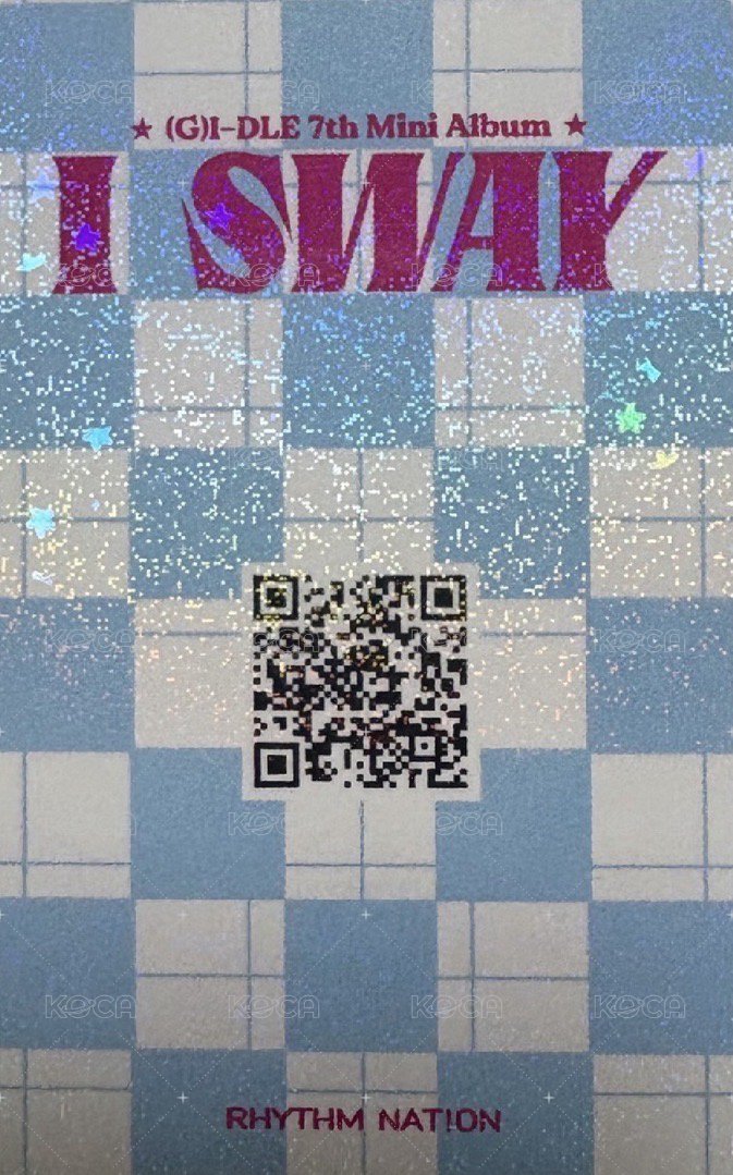 I SWAY rn 特典卡 RN2.0特殊版閃卡-妮 背面