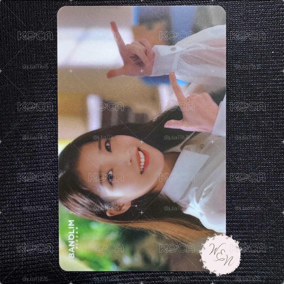 IU 李知恩 BANOLIM 2.0 代言小卡
