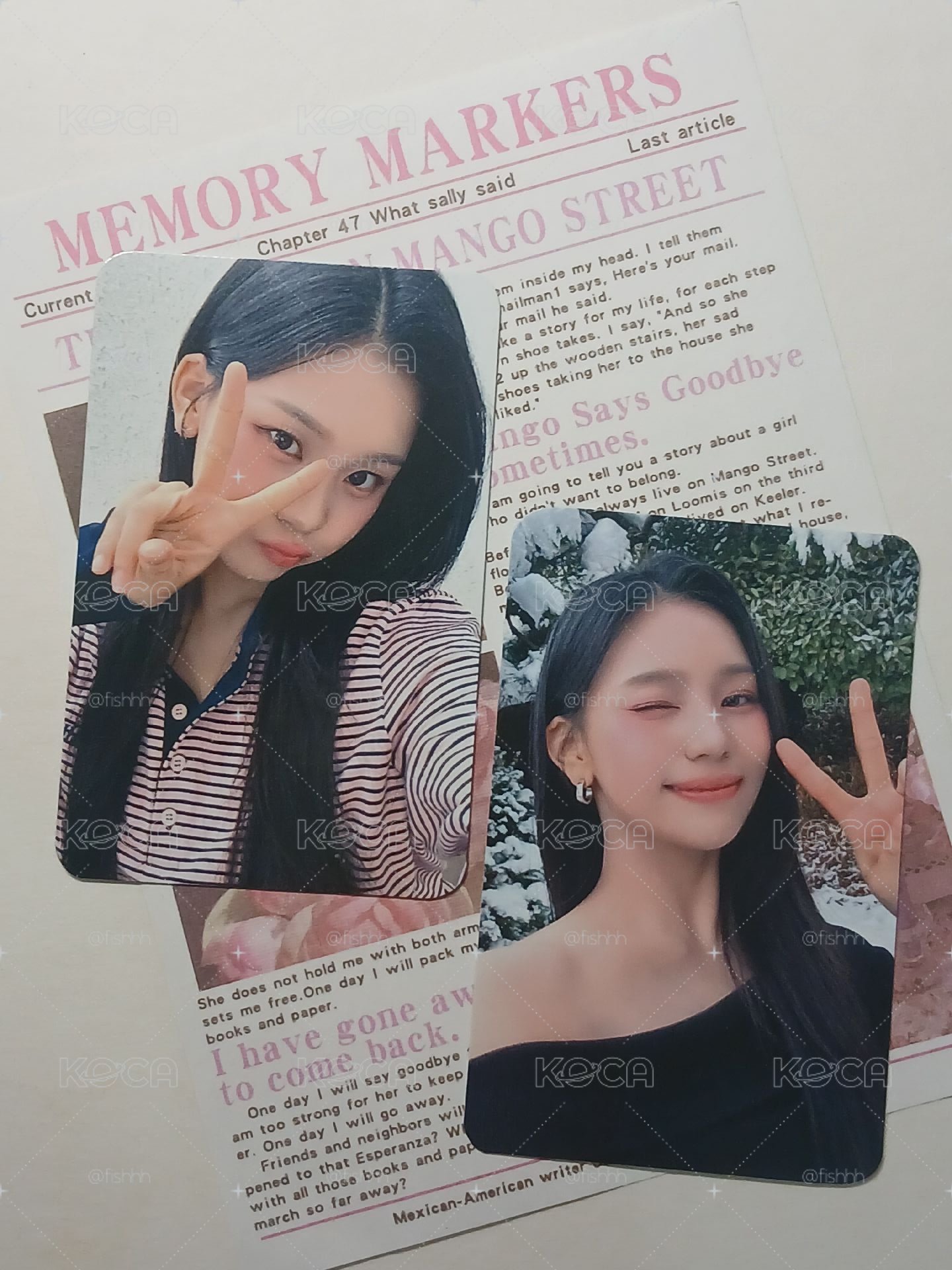 GFRIEND 十周年演唱會小卡組Umji set