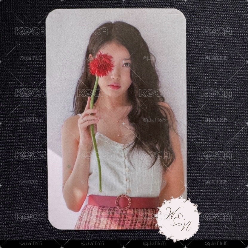 IU 李知恩 2019 年曆小卡（有廠損）