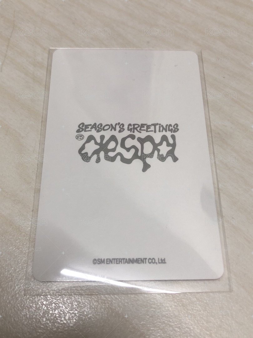 aespa年曆後續卡 Ningning