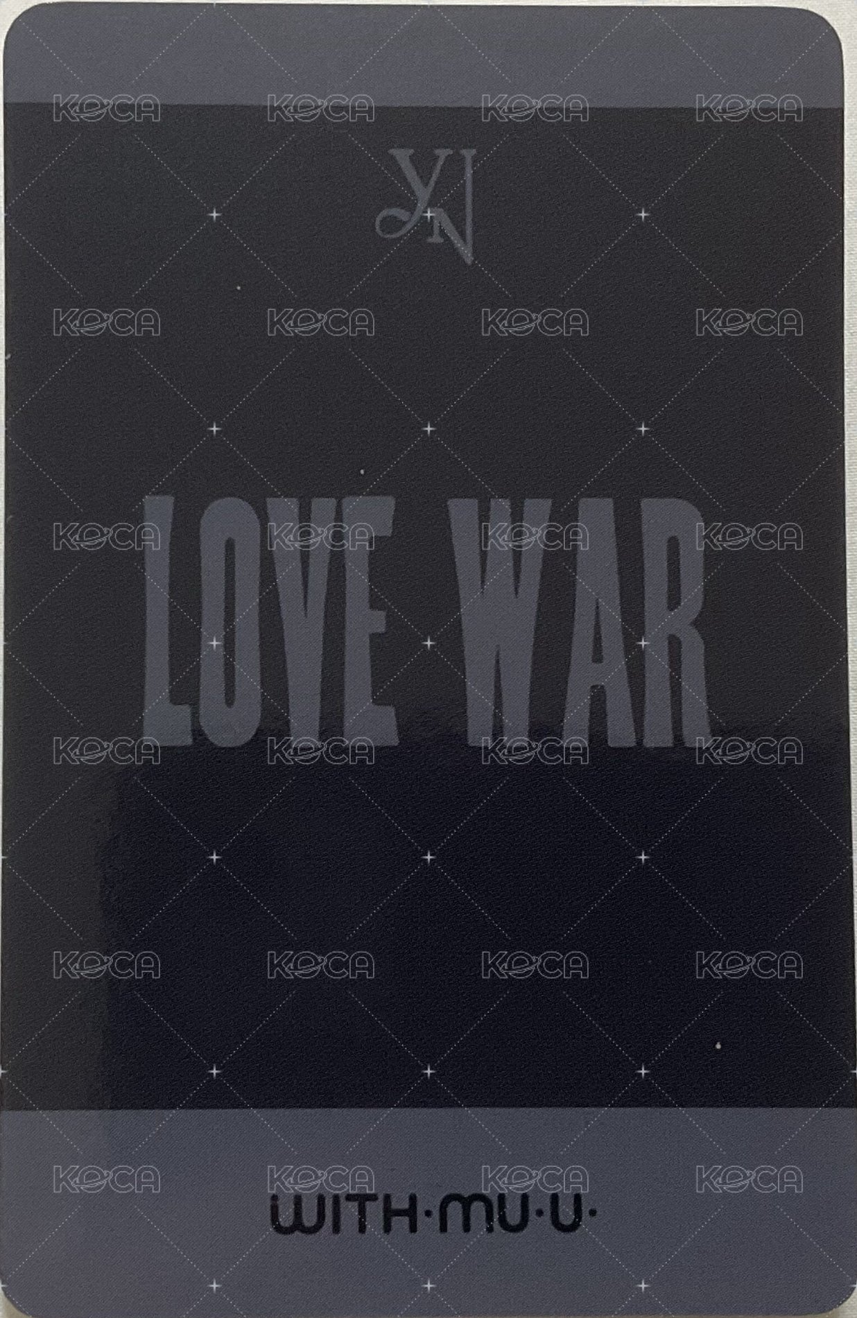 Love War wm 特典卡 3.0拍立得 背面