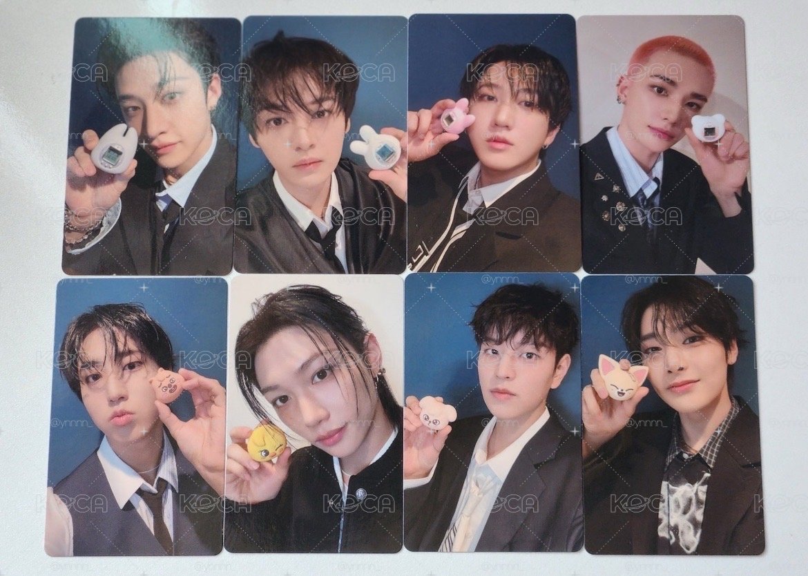 stray kids 電子雞卡一套