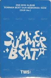 SUMMER BEAT! 專輯卡 summer beat 韓振 背面