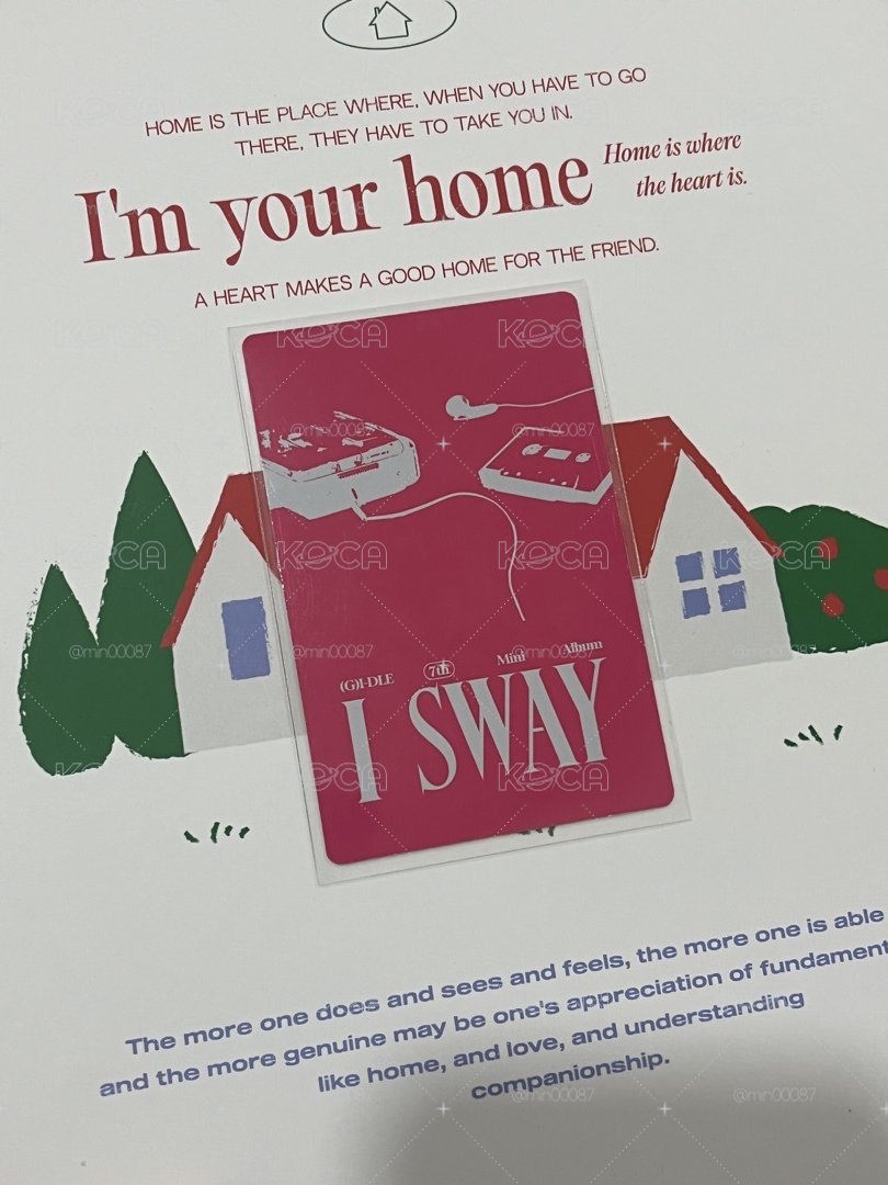 I SWAY 電子專專卡 麵