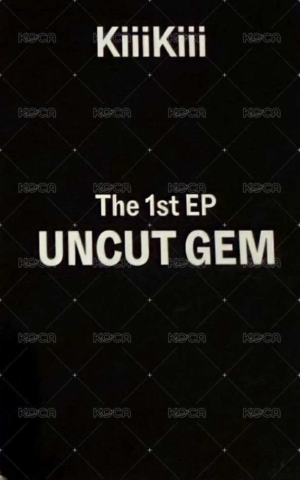 UNCUT GEM k4 1.0 簽售卡  背面