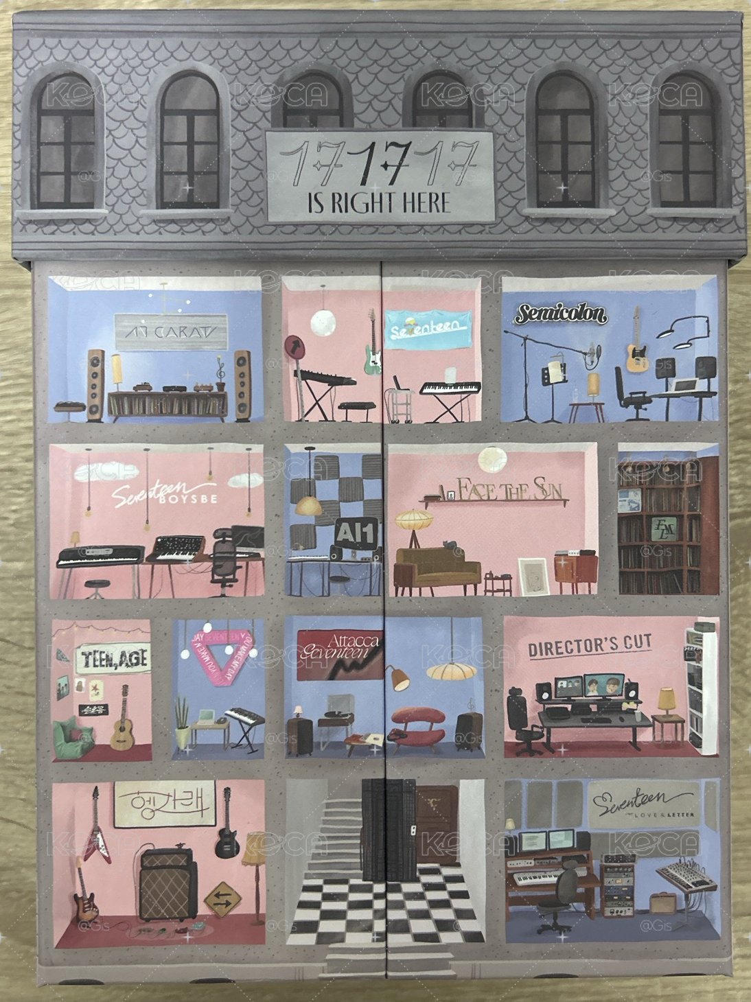 seventeen 17 is right here 粉版