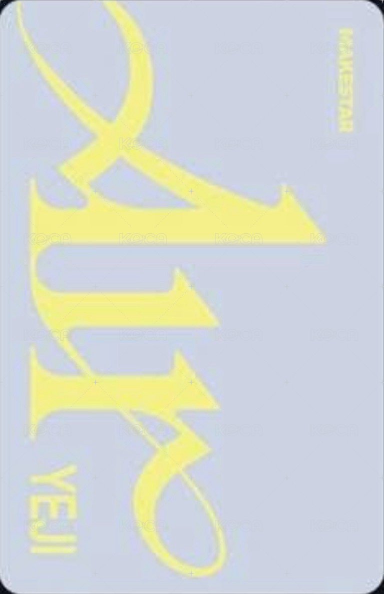 AIR ms 台北 簽售卡 黃色帽子 背面