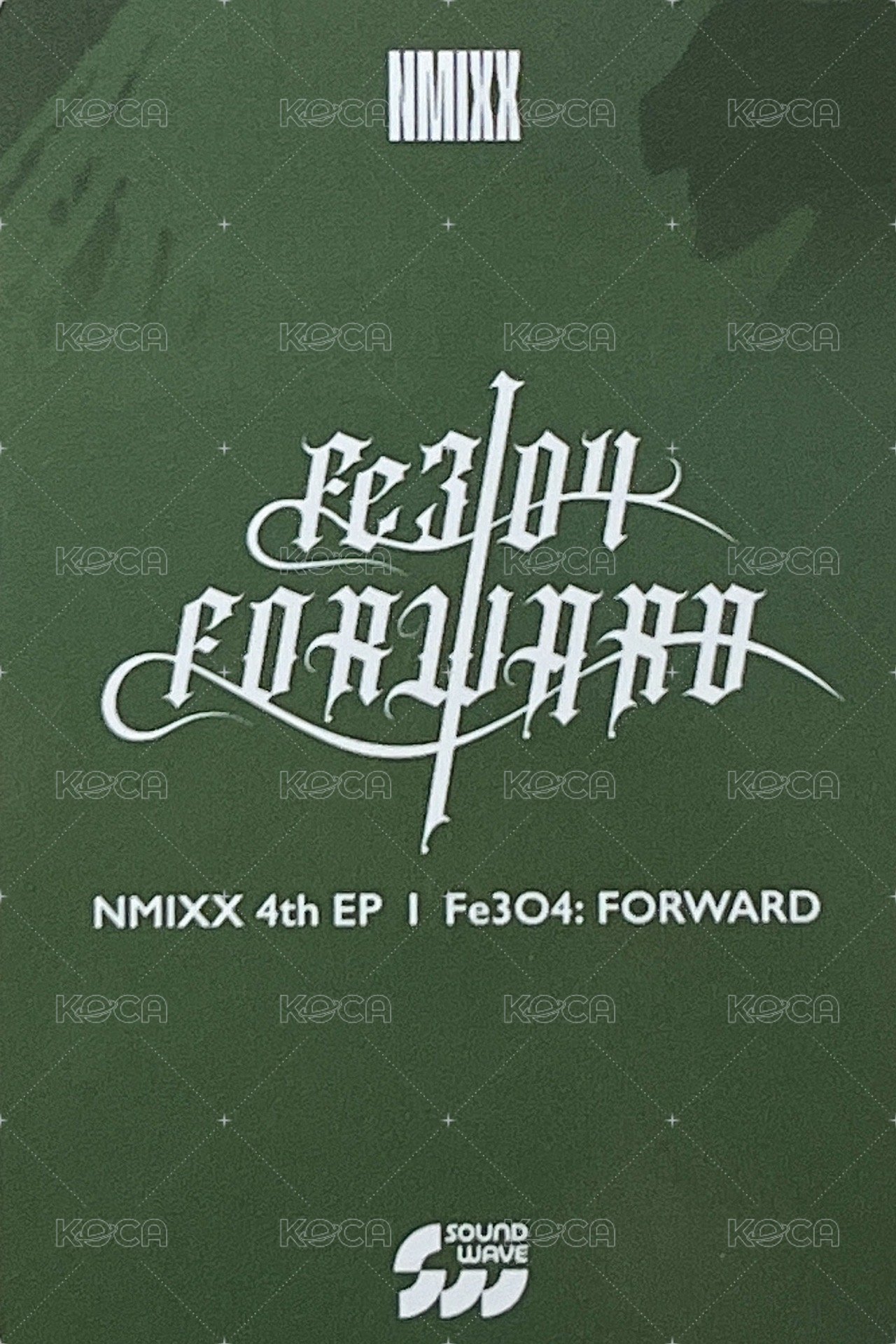 Fe3O4: FORWARD sw 簽售卡 4.0 瑪利歐友 背面