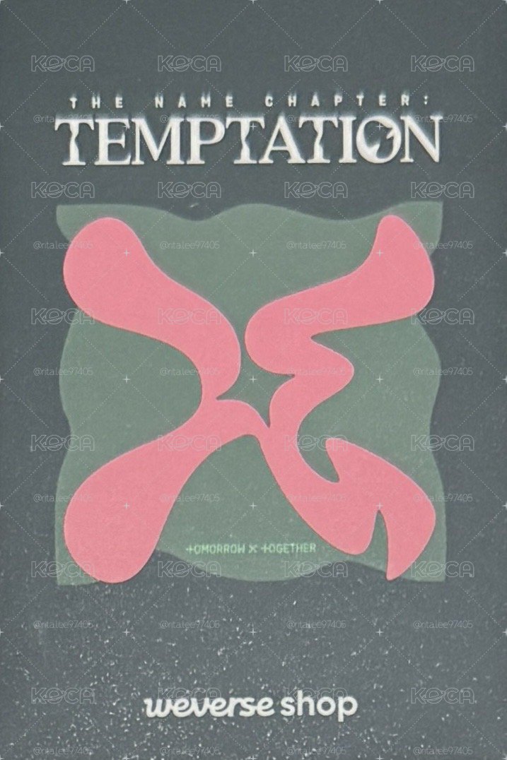 TXT The Name Chapter: Temptation 迷五 weverse 特典 BEOMGYU 杋圭