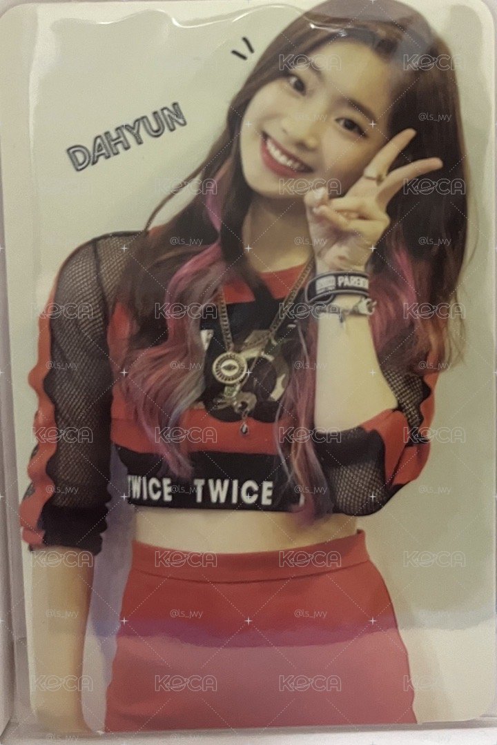 TWICE 多賢 出道專 專卡
