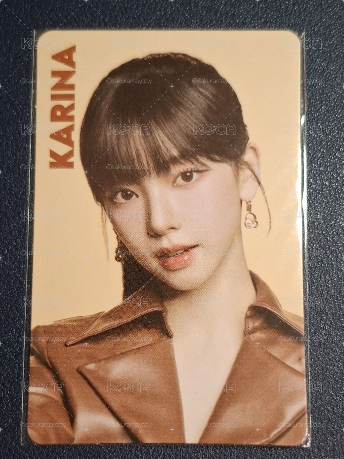 Nabati餅乾 代言卡 Karina