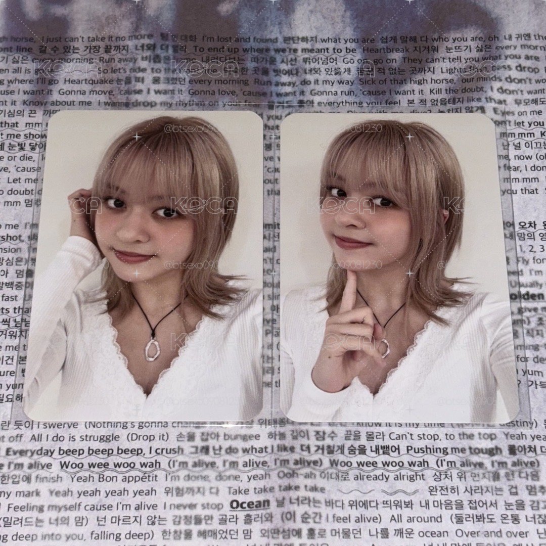 nmixx Lily 2024台北入場卡